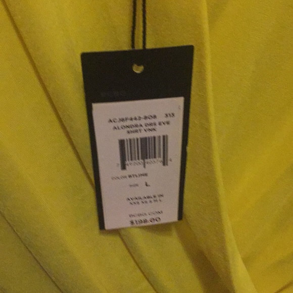 BCBGMAXAZRIA ALONDRA GATHERED COCKTAILS DRESS-NEW - Picture 8 of 8